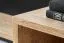 Parete attrezzata "Storli" 02, color rovere ribbeck / nero, 11 scomparti, 1 armadio, 1 scaffale, 1 mensola, 1 mobile TV, sistema "push to open", 240 x 40 x 127 cm