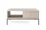 Tavolino Worthing 69 | 1 cassetto | Colore cashmere | Ripiano | Gambe nere | 46 x 104 x 68 cm