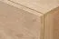 Vetrinetta "Rastarkalv" 08, color rovere ribbeck/nero opaco, 3 ante, 5 scomparti, sistema "push to open", 160 x 40 x 93 cm