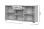 Madia Neiafu 123 | Color cashmere | 6 scomparti | 1 cassetto | 85 x 180 x 46 cm | Sistema Soft-Close