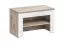Armadio Sviland 01 con illuminazione LED | Rovere Wellington/Bianco | 200 x 100 x 35 cm | Design moderno e compatto