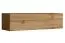 Pensile moderno Balestrand 158 nero/rovere Wotan | 150 x 330 x 40 cm | Apertura push-to-open