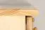 Cassettiera Junco 134 in pino massiccio naturale | 5 cassetti grandi, 2 piccoli | 118 x 80 x 42 cm