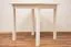 Tavolo in pino massello bianco Junco 233B | 75x75 cm | Design moderno e robusto