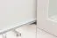 Armadio Columba 01 in pino massiccio laccato bianco | Design moderno | 195 x 121 x 50 cm
