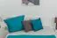 Letto alla francese 110, faggio massello, laccato bianco, incl. rete a doghe - 140 x 200 cm