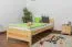 Letto singolo 78, pino massello, naturale, incl. rete a doghe - 90 x 200 cm