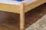 Letto singolo 86, pino massello, naturale, incl. rete a doghe - 90 x 200 cm