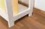 Scaffale libreria in pino massello naturale Junco 54D | 200 x 50 x 30 cm | 5 ripiani robusti | Design moderno