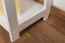 Scaffale in pino massello laccato bianco Junco 54C | 200x60x30 cm | 5 ripiani | Design moderno
