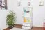 Scaffale pino massello bianco laccato Junco 47C | 158 x 60 x 42 cm | Design moderno e robusto