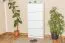 Mobile portascarpe in pino massello laccato bianco | 115 x 72 x 30 cm | Design moderno e pratico