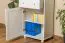 Cassettiera in pino massello bianco Junco 161 | Design moderno | 123 x 60 x 42 cm