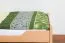 Letto singolo Easy Premium Line K1/2n in faggio massello naturale | 90 x 190 cm | Design moderno e robusto