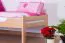 Letto singolo Easy Premium Line K1/2n in faggio massello naturale | 90 x 190 cm | Design moderno e robusto