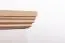 Comodino Badile 21 | Pino bianco e marrone | 50 x 57 x 40 cm | Stile country elegante