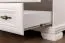 Soggiorno completo Set F Sentis | 5 elementi coordinati | Bianco pino | Stile country | Finiture di pregio