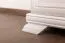 Scrivania Sentis 06, colore: bianco pino - 75 x 149 x 61 cm (A x L x P)