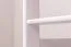 Letto a castello "Easy Premium Line" K24/n in faggio massello laccato bianco - 120 x 200 cm, divisibile