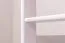 Letto a castello "Easy Premium Line" K24/n in faggio massello laccato bianco - 120 x 200 cm, divisibile