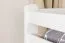 Letto a soppalco "Easy Premium Line" K22/n in faggio massello bianco - 90 x 200 cm
