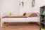 Letto a castello "Easy Premium Line" K21/n in faggio massello bianco - 90 x 200 cm, divisibile