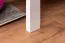 Letto a castello "Easy Premium Line" K20/n in faggio massello bianco - 90 x 200 cm, divisibile