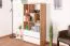 Scaffale per cameretta Alard 04 | Rovere e bianco | 151 x 80 x 40 cm | Design moderno