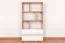 Scaffale per cameretta Alard 04 | Rovere e bianco | 151 x 80 x 40 cm | Design moderno