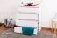 Cameretta completa 6 pezzi bianca con scrivania e contenitori | Set E Alard | Design moderno