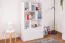 Cameretta completa 6 pezzi bianca con scrivania e contenitori | Set E Alard | Design moderno