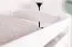 Letto a castello "Easy Premium Line" K17/n in faggio massello laccato bianco, incl. 2 cassetti e 2 pannelli laterali - 90 x 200 cm, divisibile