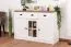 Soggiorno completo 8 pezzi | Set A Segnas | Bianco pino e marrone rovere | Stile country accogliente
