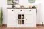 Soggiorno completo 8 pezzi | Set A Segnas | Bianco pino e marrone rovere | Stile country accogliente