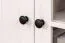 Soggiorno completo 8 pezzi | Set A Segnas | Bianco pino e marrone rovere | Stile country accogliente