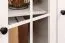 Soggiorno completo 8 pezzi | Set A Segnas | Bianco pino e marrone rovere | Stile country accogliente