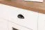 Soggiorno completo 8 pezzi | Set A Segnas | Bianco pino e marrone rovere | Stile country accogliente