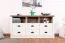 Soggiorno completo 8 pezzi | Set A Segnas | Bianco pino e marrone rovere | Stile country accogliente