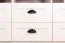 Soggiorno completo 8 pezzi | Set A Segnas | Bianco pino e marrone rovere | Stile country accogliente