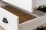 Armadio guardaroba Segnas 16 | Bianco pino e rovere marrone | 198 x 171 x 53 cm | Stile rustico