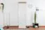 Armadio stile country 1 anta "Badile" 11 | pino bianco/marrone | 187 x 57 x 39 cm | 4 ripiani robusti