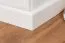 Armadio stile country 1 anta "Badile" 11 | pino bianco/marrone | 187 x 57 x 39 cm | 4 ripiani robusti