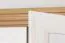 Armadio Badile 06 | 2 ante | pino bianco e marrone | 187 x 97 x 49 cm | stile country