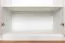 Armadio Badile 06 | 2 ante | pino bianco e marrone | 187 x 97 x 49 cm | stile country