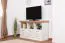 Mobile TV per soggiorno | 6 cassetti, 3 ripiani | pino bianco/marrone | 75 x 127 x 46 cm