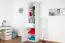 Cameretta completa 6 pezzi bianca con scrivania e contenitori | Set E Alard | Design moderno