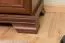 Cassettiera Sentis 01 marrone scuro | 97 x 88 x 46 cm | 4 cassetti | Stile country | Robusta