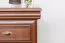 Scrivania Sentis 06, colore: marrone scuro - 77 x 147 x 60 cm (H x L x P)