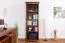 Libreria alta Sentis 19 marrone scuro | 5 scomparti spaziosi | 193 x 68 x 40 cm | Stile country elegante