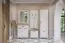 Armadio Cuenca 07 | Rovere e Bianco | 209 x 60 x 39 cm | Design moderno e stabile
